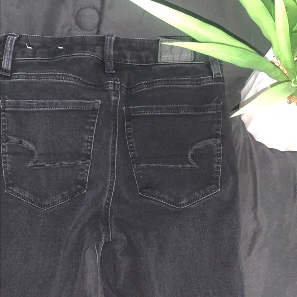Black Skinny American Eagle Jeans